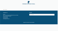 Desktop Screenshot of premierintl.com.pk